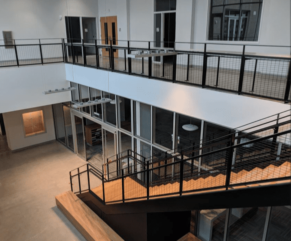 Kinder HSPVA Library and print-making room