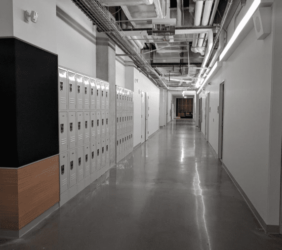 Kinder HSPVA Main hallway