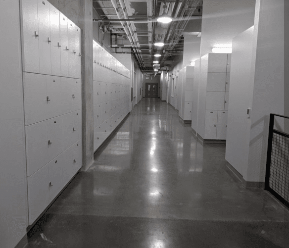 Kinder HSPVA Sculpture and ceramics lockers