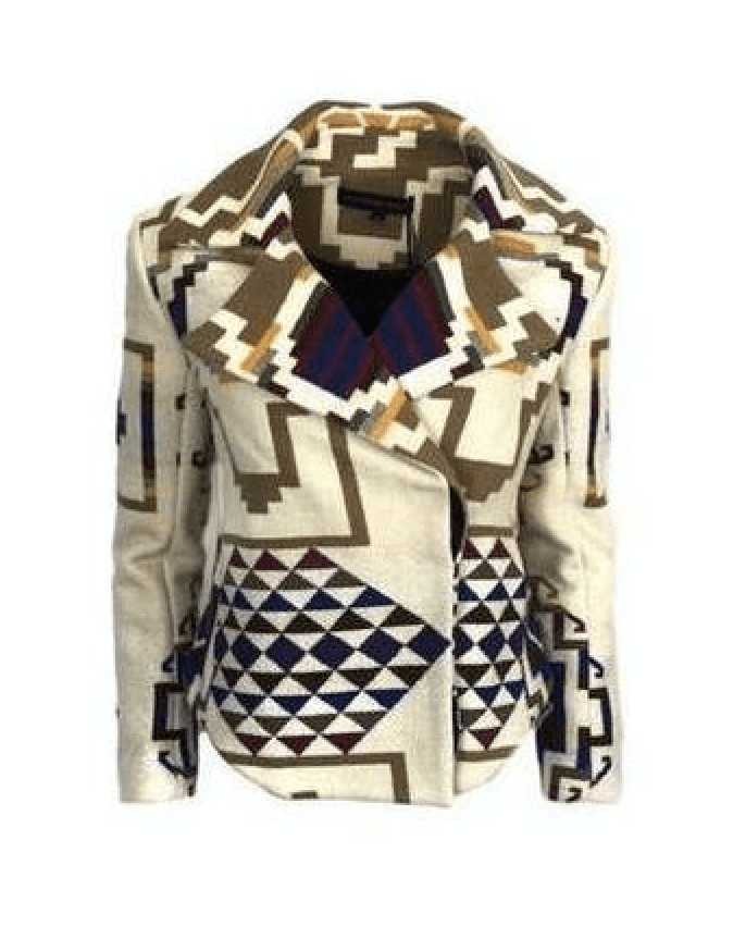 <a href=“https://www.thelittlebirdinc.com/collections/jackets/products/valentina-kova-size-2-cream-multi-jacket”> Valentina Kova Size 2 Cream/Multi Jacket, $795.</a>