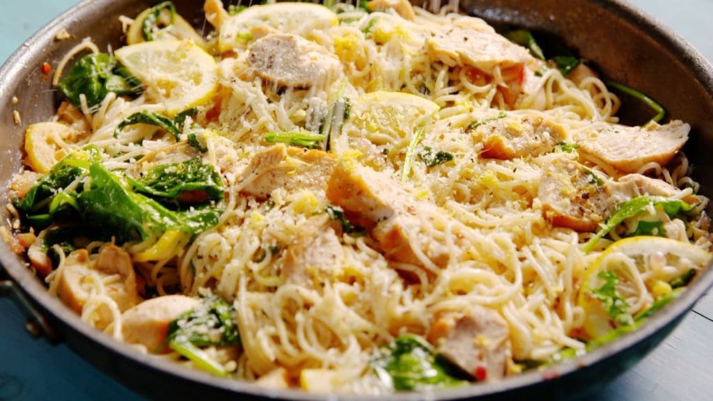 Lemon chicken pasta is a worthy dish.