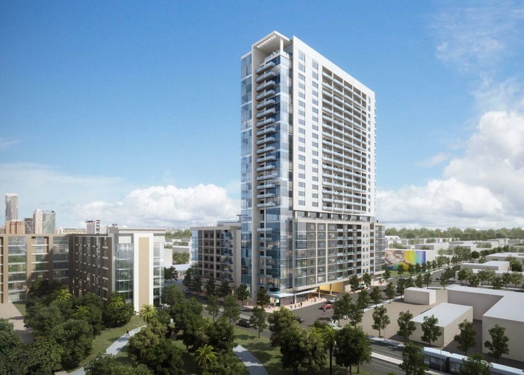 There will be 357 units in the apartment. 