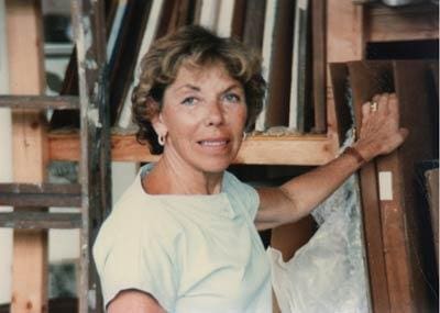 Dallas Ernst, a pioneering artist, was also wife to painter Jimmy Ernst, and the daughter-in-law of the inimitable Max Ernst. Dallas made the most of her artistic family ties, studying ceramics with the Hopi and Acoma Pueblo tribes of the Southwest, and also owning Five Mile River Gallery in Connecticut, where her progressive programming included exhibiting the works of Matisse, Tanguy, Duchamp, and her own father-in-law. 