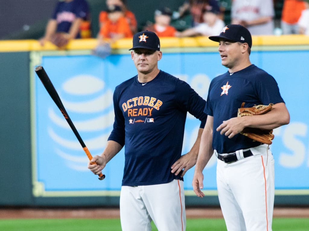 A.J. Hinch brought the Astros to unprecedented October success. (Photo by F. Carter Smith.)