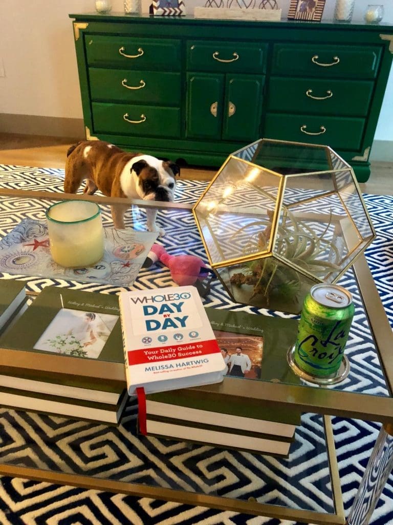 Hillery Stack's coffee table