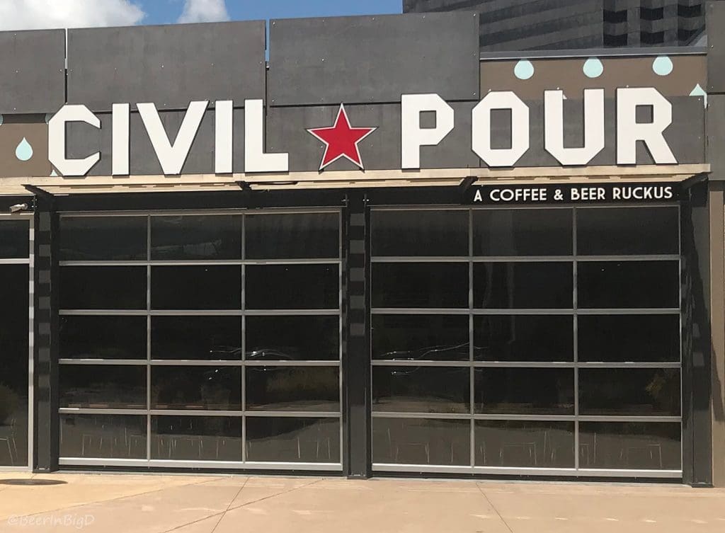 As soon as you walk into Dallas coffee and beer haven Civil Pour, there’s a futuristic vibe.
