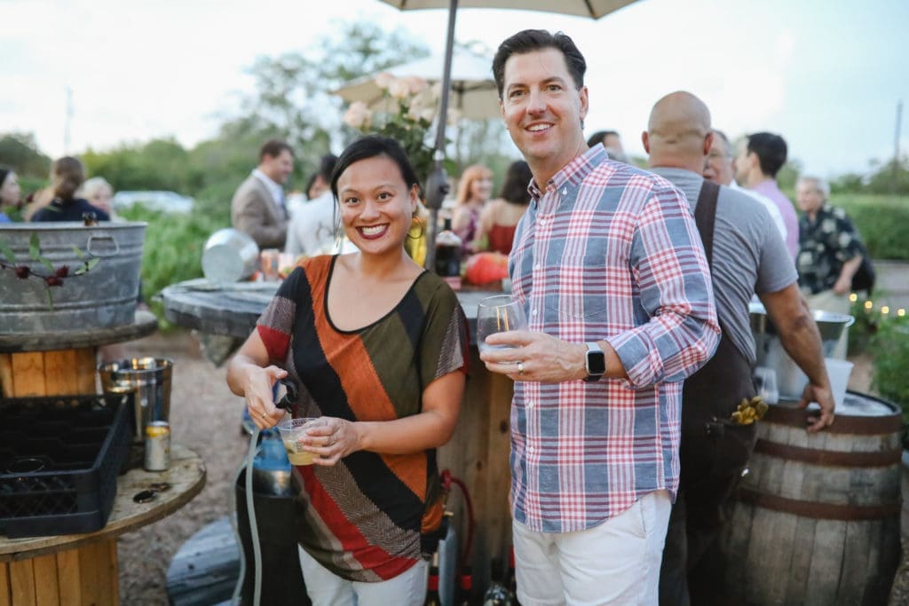 Hope Farms Chefs in the Field Pig Roast dinner