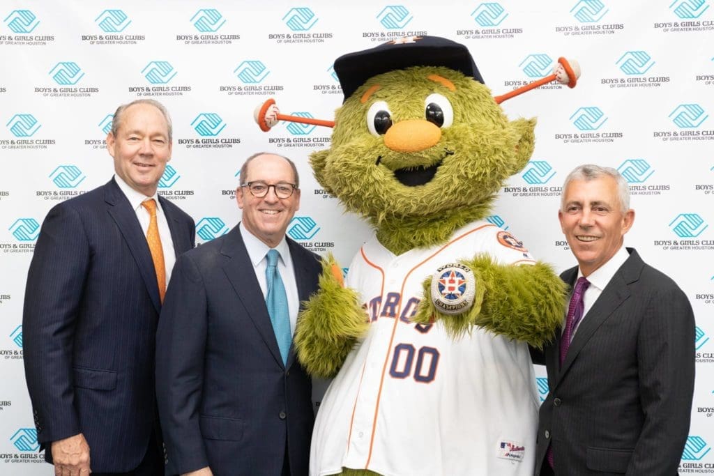With Jim Crane, Jeff Luhnow and A.J. Hinch Taking Center Stage, This Astros Night Raises $1 Million for Boys and Girls Club: Now, That’s a Home Run