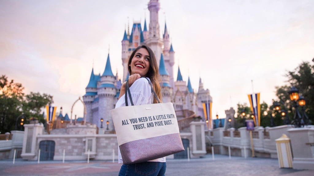 Kate Spade x Disney tote