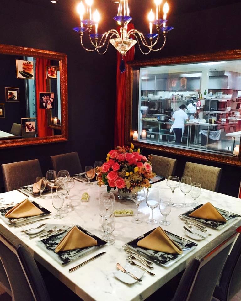 At Le Mistral, the chef will take you on a curated food adventure. 