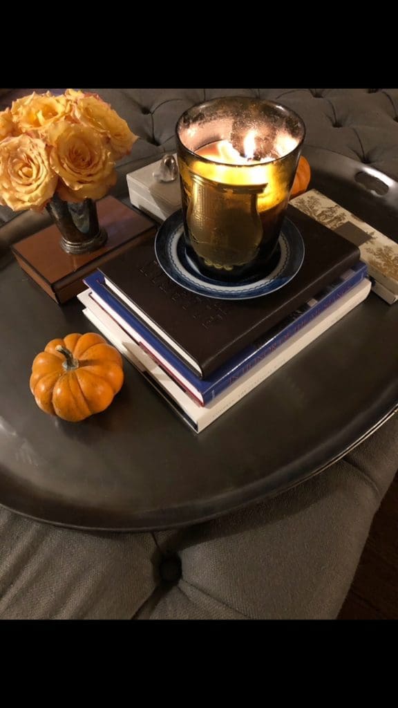 Lisa Collins Shaddock's coffee table