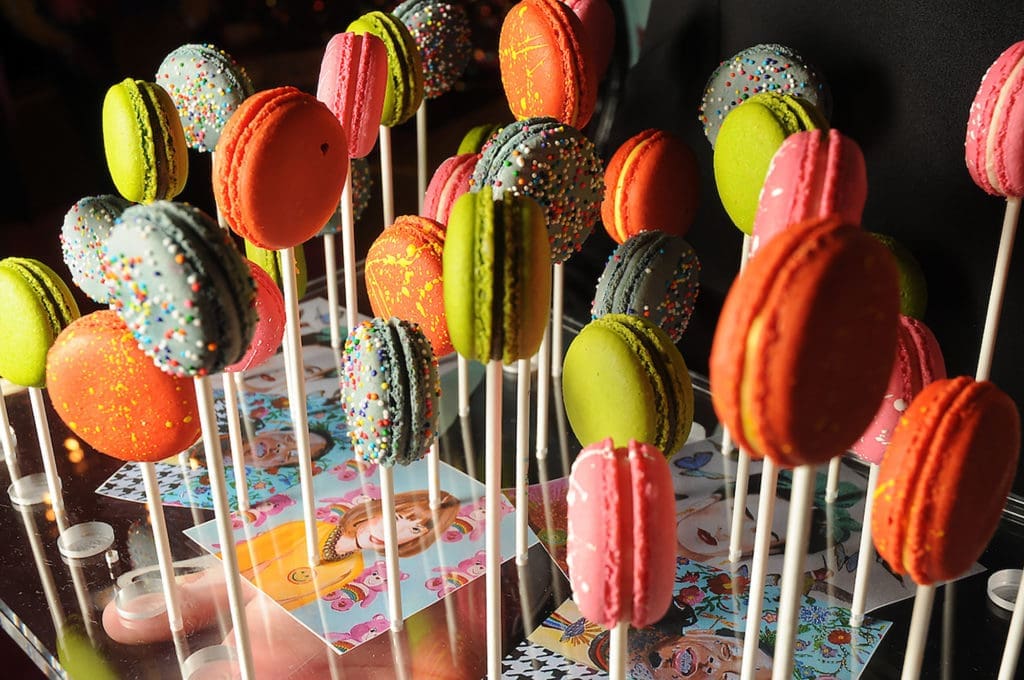 Sweet treats at an art sale and party with Ashley Longshore at The Post Oak Hotel Thursday Oct. 04,2018.(Dave Rossman photo)