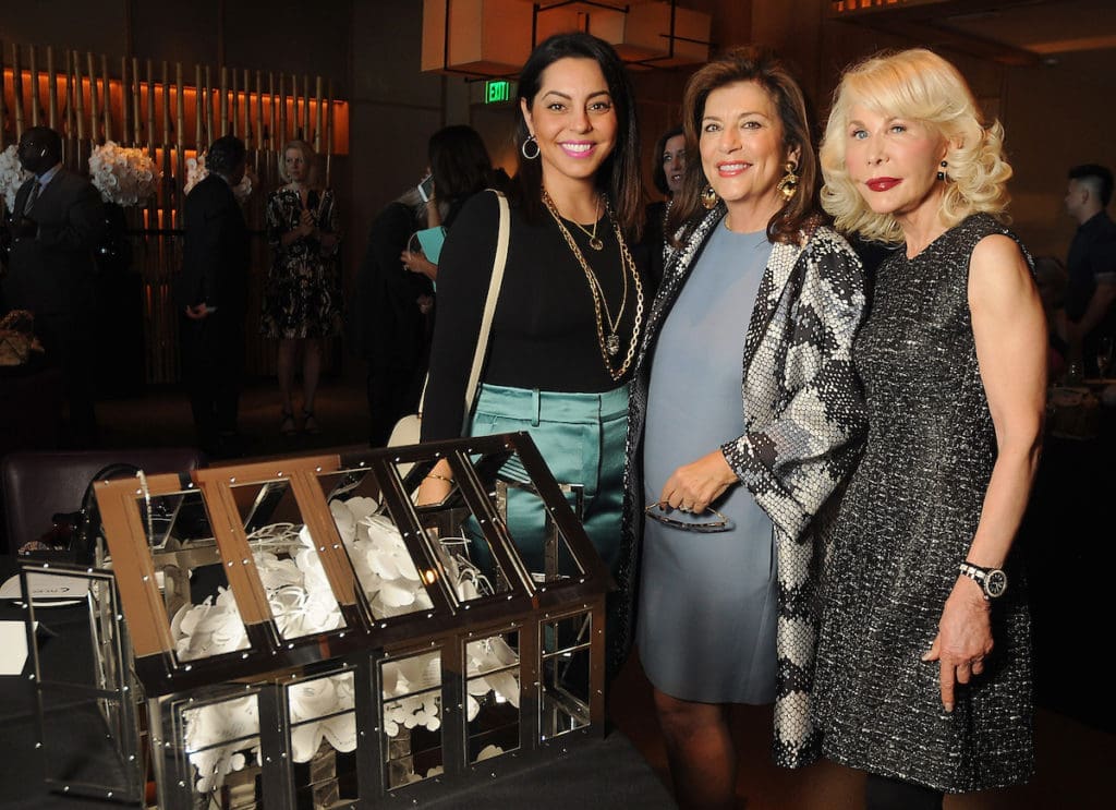 Nicole Katz, Dancie Ware and Diane Lokey Farb at A Festive Fall Luncheon at Nobu in The Galleria Wednesday Oct. 10,2018.