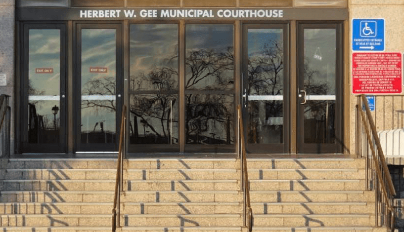 The Municipal Courts Building at 1400 Lubbock was evacuated. 