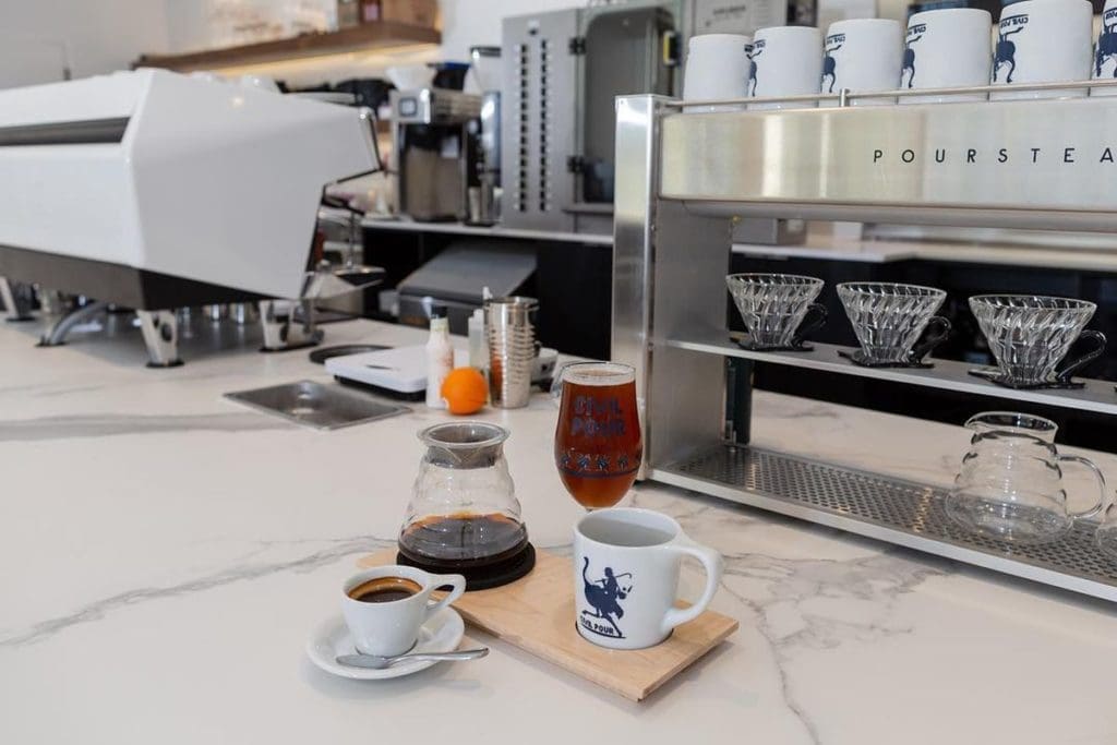 Dallas’ Hottest New Coffee Shop Doubles as a Craft Beer Haven — and Boasts Its Own Robot: High Tech Meets Neighborhood Charm at Civil Pour