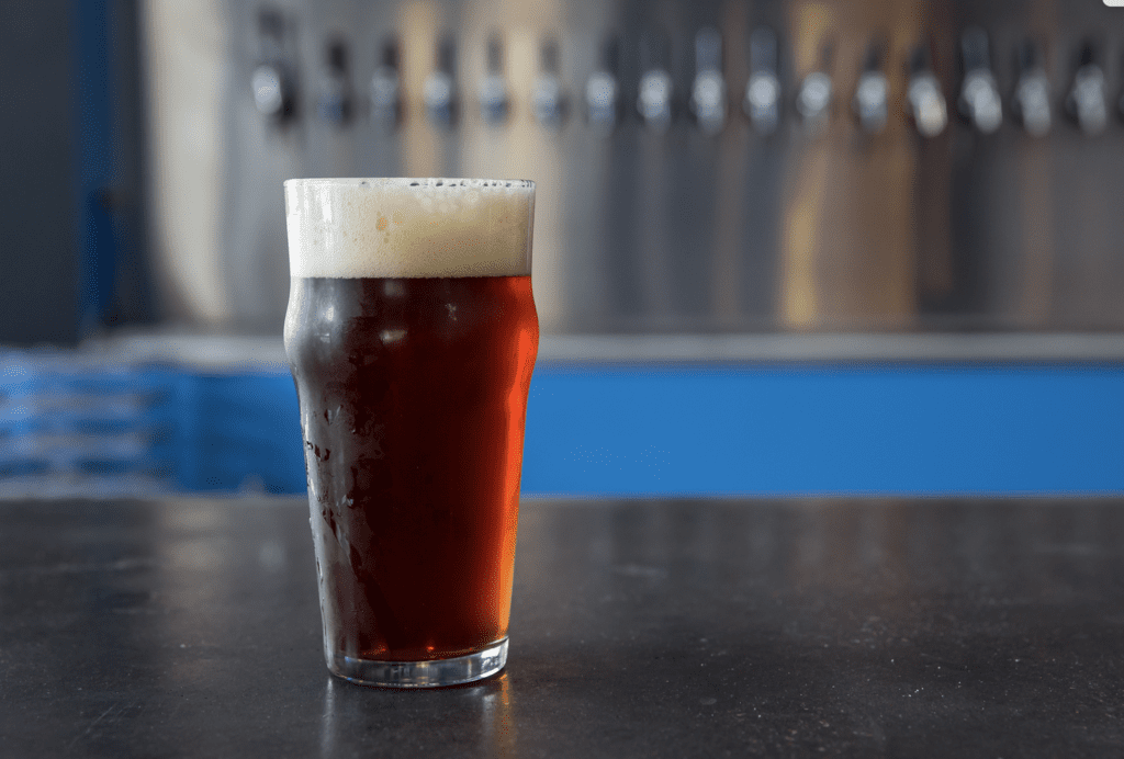 Holler's Houston Triple Craft is a smoked coffee Marzen brewed in collaboration with Greenway Coffee and Feges BBQ. 
