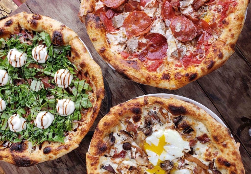 Pie Tap Pizza's has their own secret special Romo dough. 