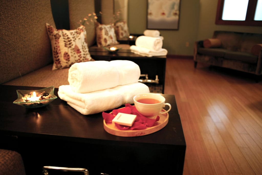 River's Edge Hotel specializes in the pumpkin cream body wrap. (Photo by River's Edge Hotel)