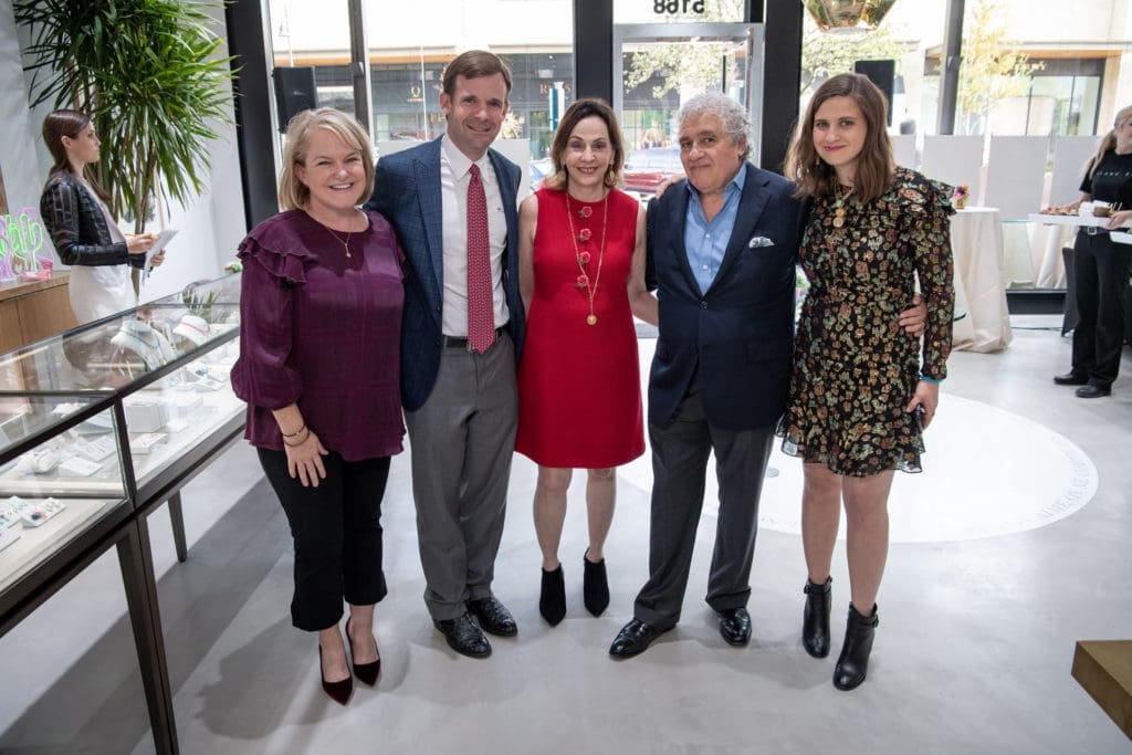 Julie Wilsey, Paxton Motheral, Joanne & Charles Teichman, Alysa Teichman