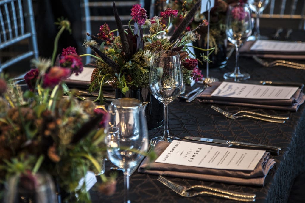 Laurie Simmons opening dinner (Photo by Kim Leeson)