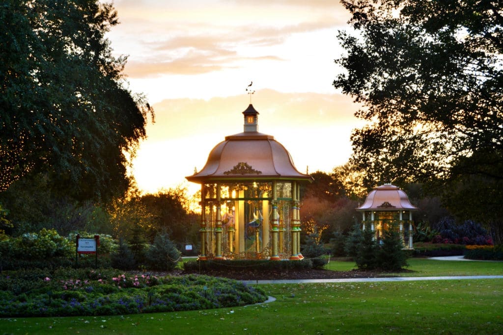 The Dallas Arboretum goes all out for the holidays.