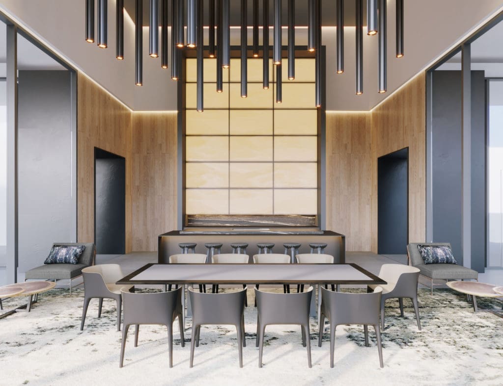 The Victor's ninth floor dining room will be available for rent.