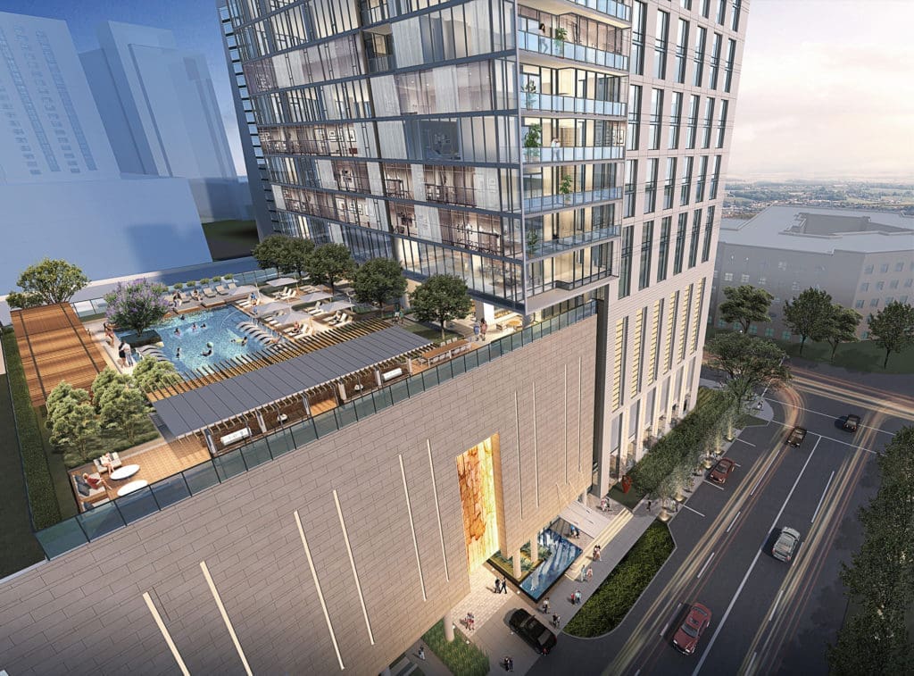 The Victor aims to be one of the most distinctive buildings in Dallas.