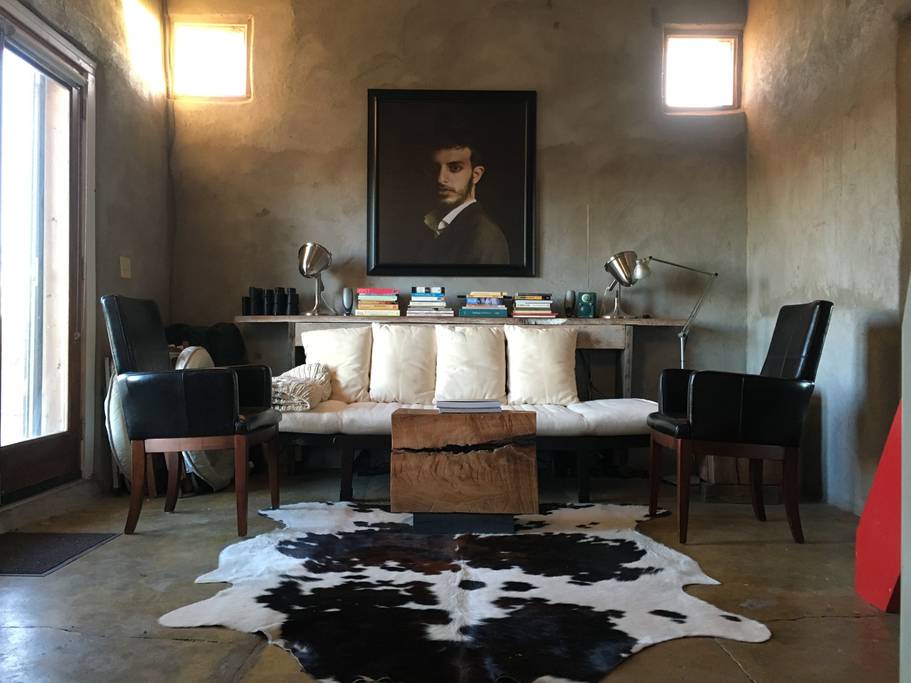 Soak in the West Texas skies in this stunning Marfa experience on the edge of town. 