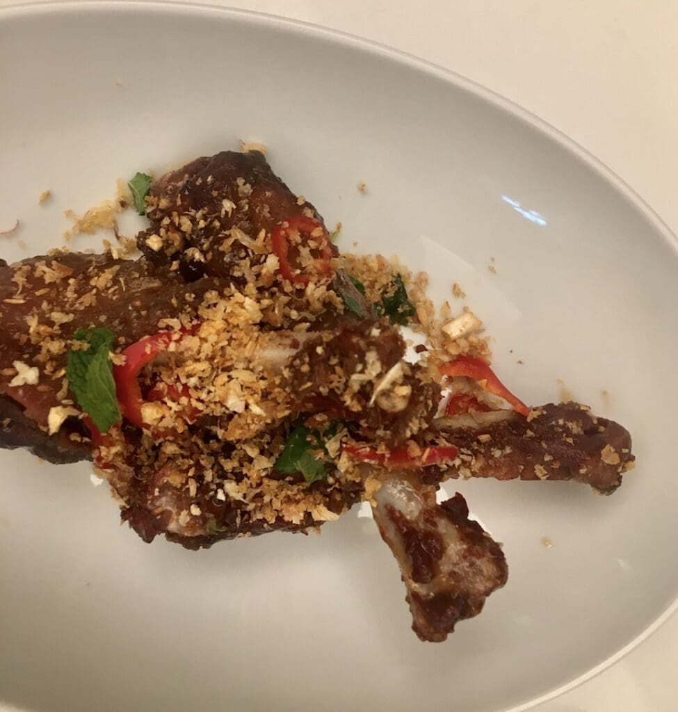 Ryan Pera said Miss Carousel's duck wings are the best he's ever had. 