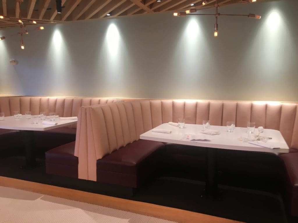 Indianola has a light, bright interior. 