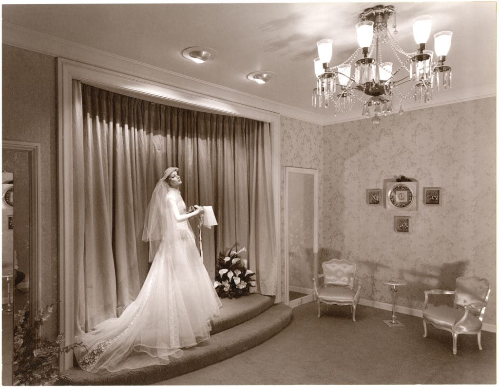 The Bridal Salon served generations of well-heeled Houston brides. (Courtesy Houston Metropolitan Research Center, Houston Public Library, Alfred C. Finn Collection, MSS0019-1583)