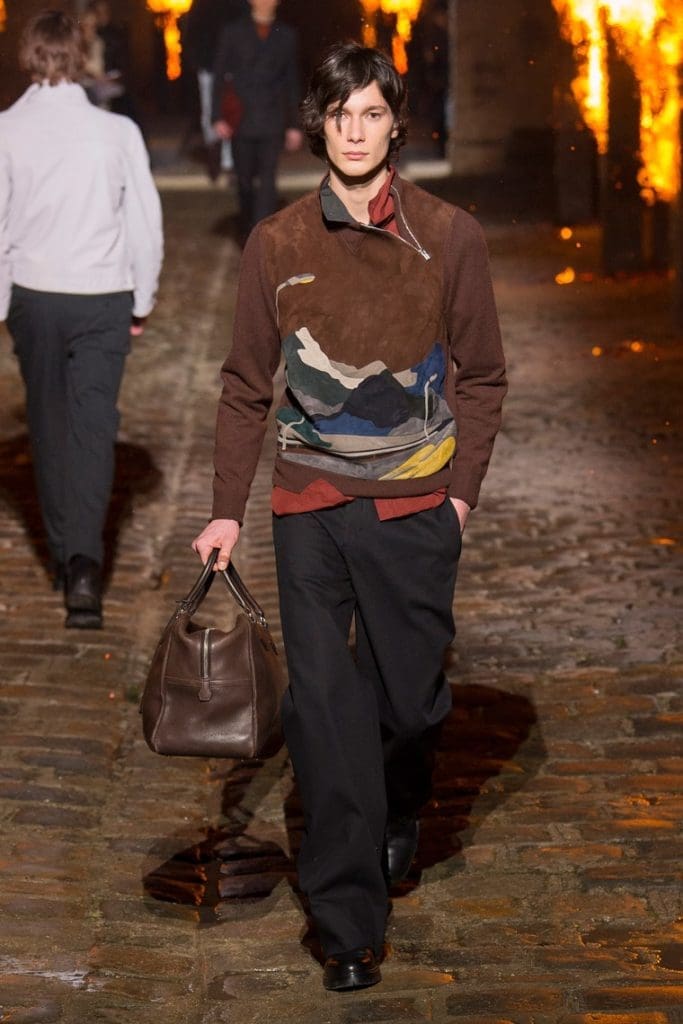 Go with this whole Hermes outfit for the Mansion Bar since it'll look like you are checking-in to the hotel.