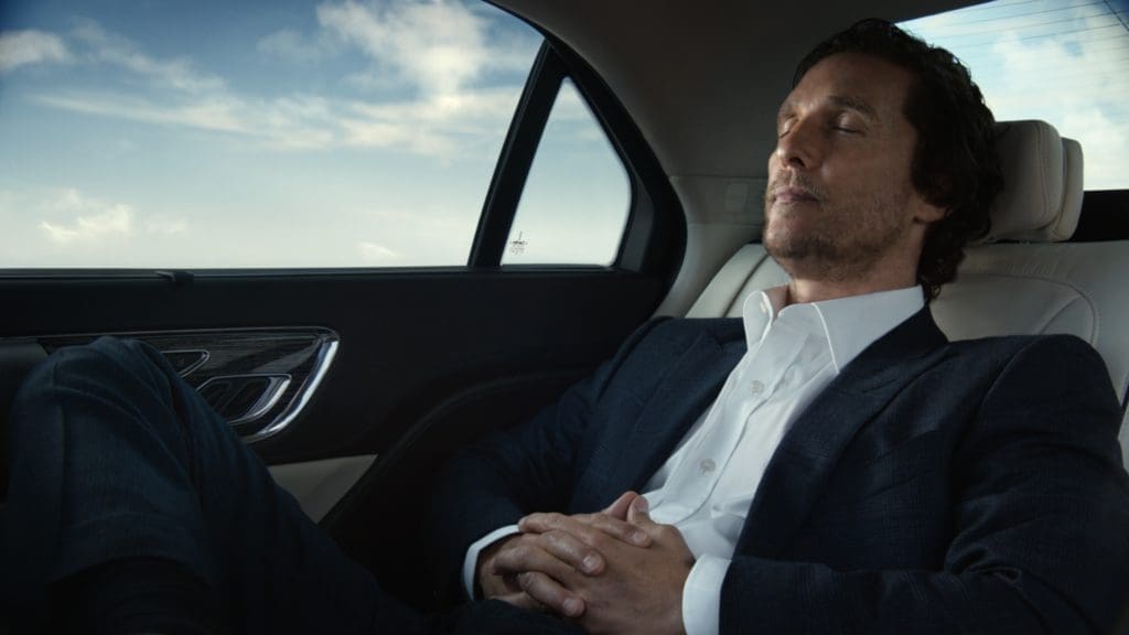 Matthew McConaughey wants you to be this relaxed. Want to sleep with him?