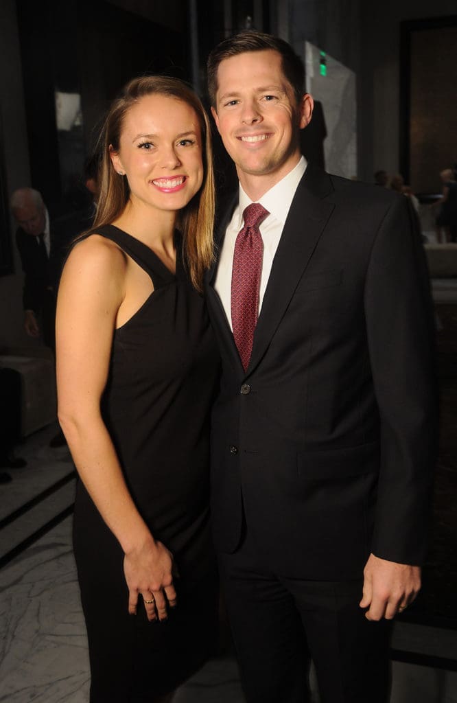 Mary Kate and Ben Carl at the HBU Spirit of Excellence Gala at The Post Oak Hotel Thursday Nov. 1,2018. (Dave Rossman photo)