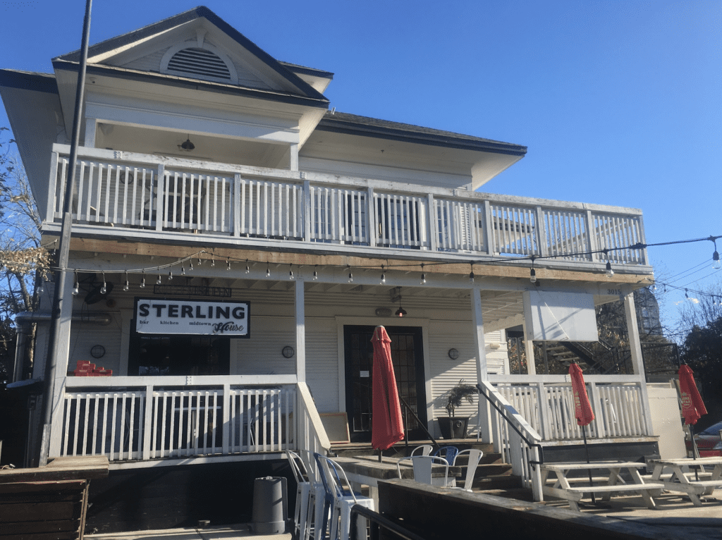The historic Sterling House is getting a makeover. 