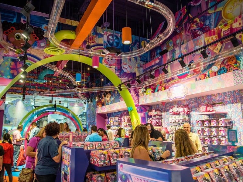 Distroller World headquarters in Houston's Galleria in the Nordstrom Wing is home to an inventive Sci-Fi universe that is light years beyond Build-A-Bear.