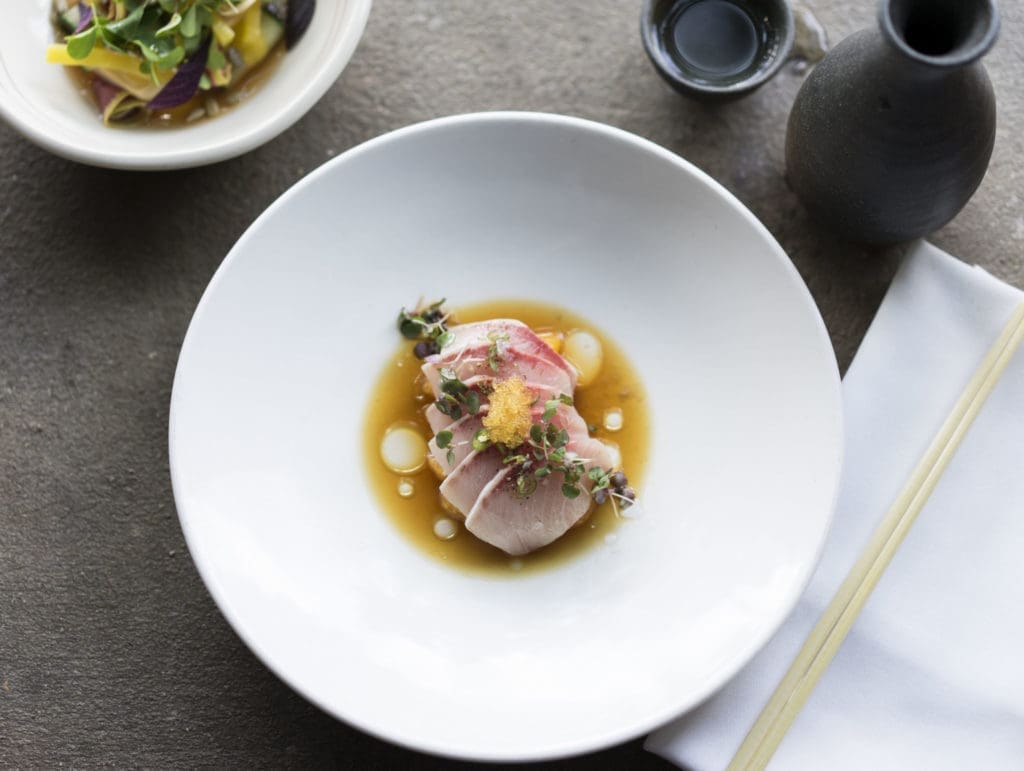 Uchi's dining room power is returning.