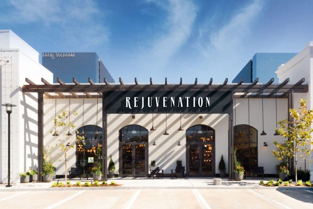 Rejuvenation is an upscale lighting and furniture craftsman. 