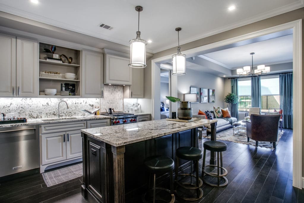 With many of its residents downsize from lavish homes, The McKenzie knows space to entertain is a must.
