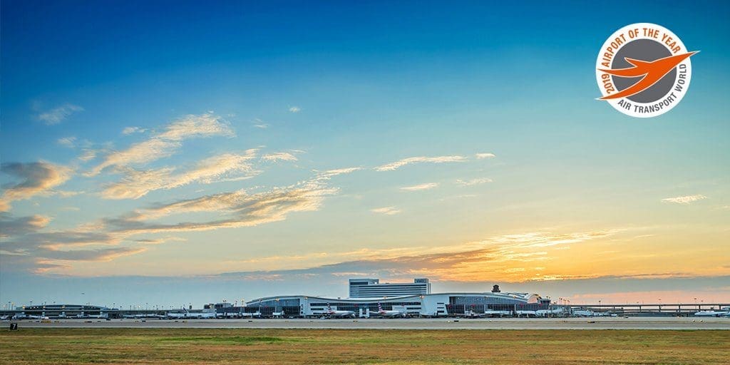 DFW International Airport is the Global Airport of the Year.