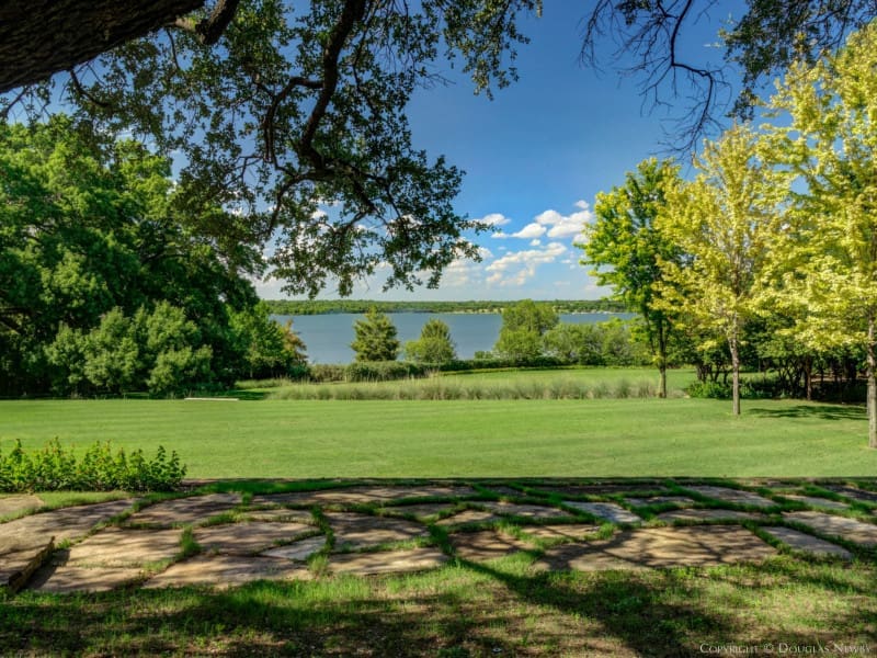 A view of White Rock Lake from one of the home's that CG covets.