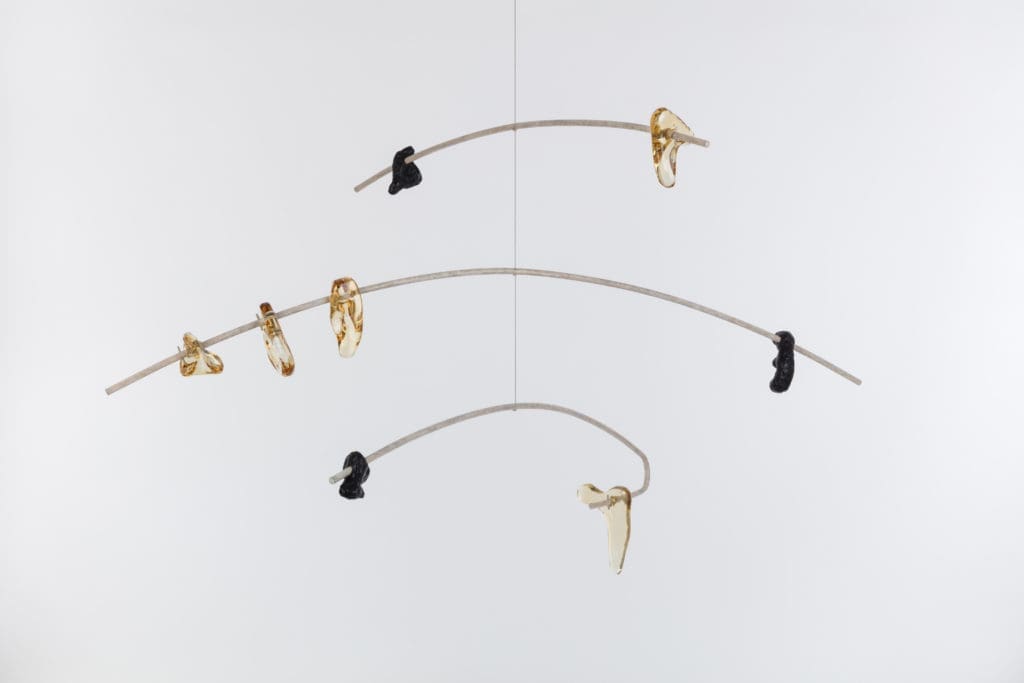 Faye Toogood's "Tools for Life Mobile," 2017, from the DMA's "Women + Design" exhibition