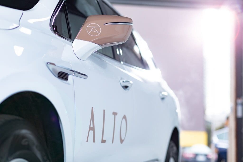 All Alto vehicles feature in-car cameras to prevent distracted driving. 