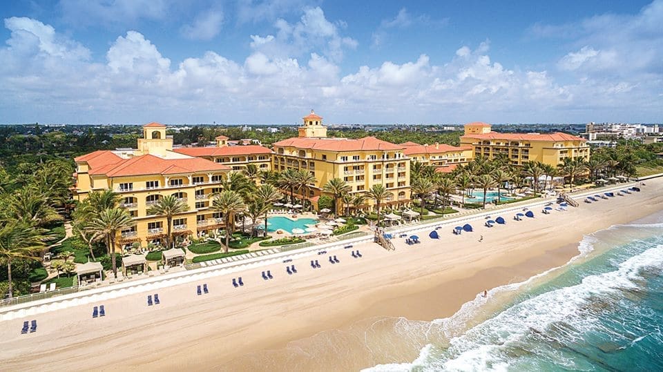 Eau Palm Beach Resort & Spa is situated on seven acres of stunning private beach.