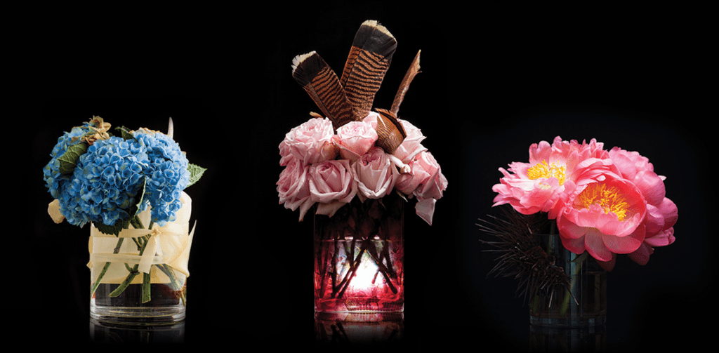 Flowers make a statement.
