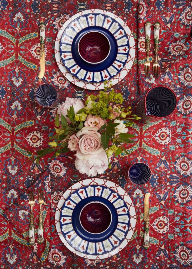 Richard Ginori plates for Cabana.