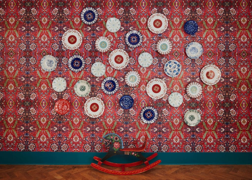 Cabana x Richard Ginori tableware preview at Moxie for Texas Design Week Houston