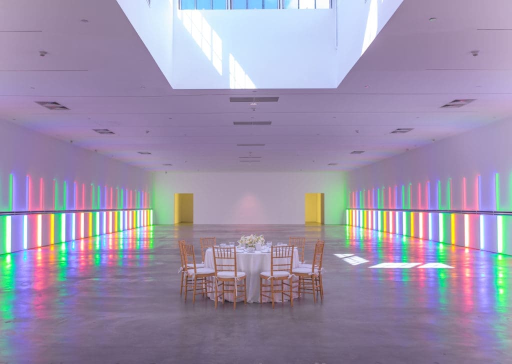 Richmond Hall, soon to be the mise en scène for The Menil Collection’s Paper Ball  (Photo by Allyson Huntsman)