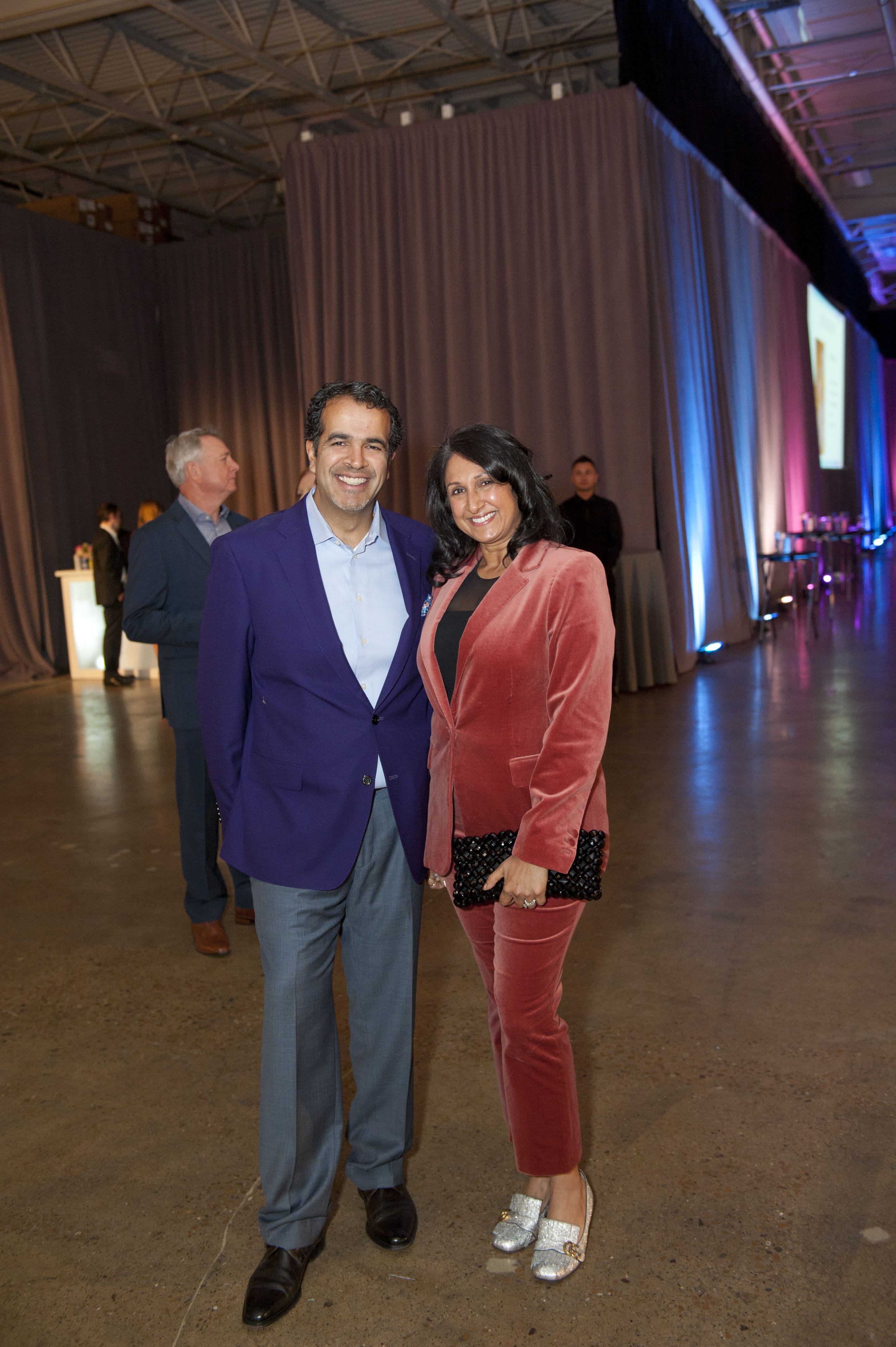 Alex & Gowri Sharma (Photo by Tamytha Cameron.)