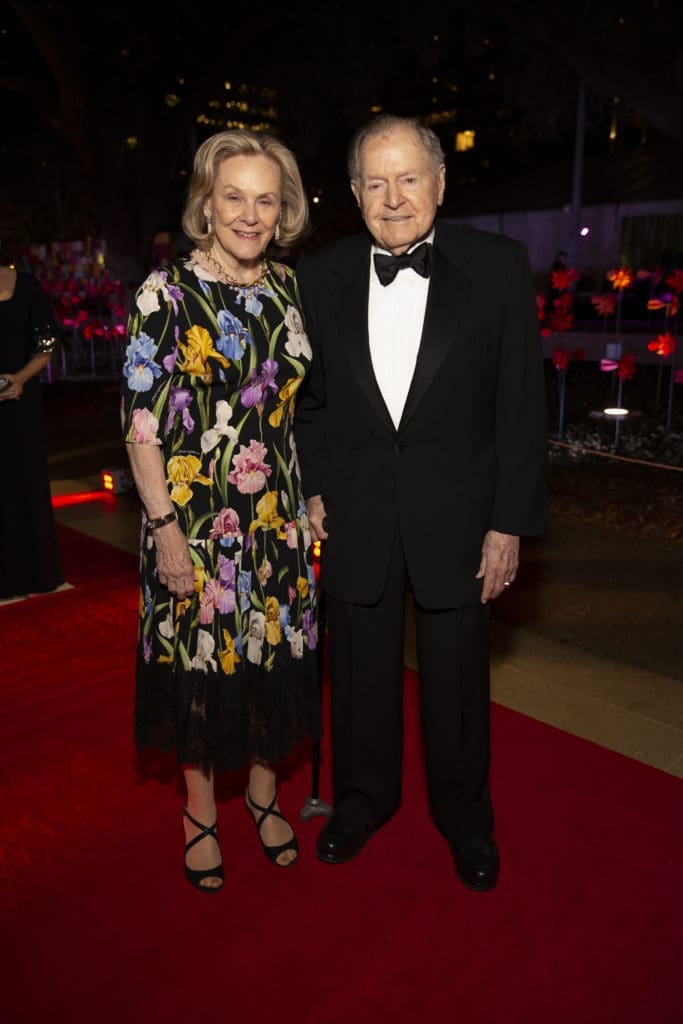 Anne & Charles Duncan at Discovery Green's Gala on the Green. (Photo by Jenny Antill Clifton)